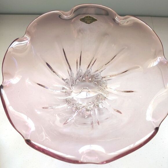 Vintage Shannon heavy crystal bowl - Picture 8 of 11